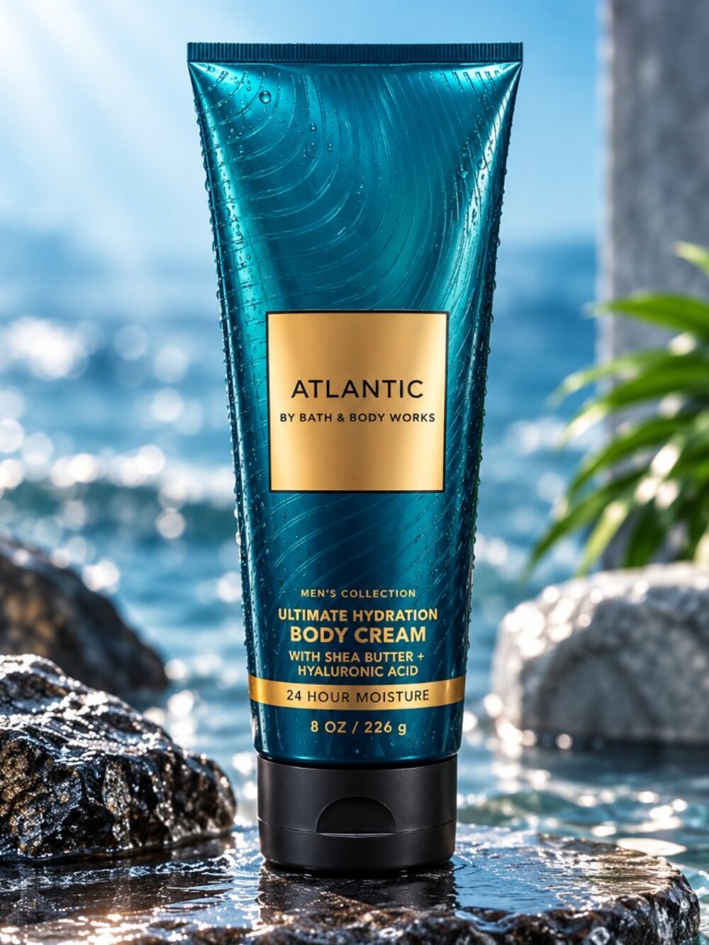 Bath & Body Works Atlantic Men’s Ultimate Hydration Body Cream 8 oz